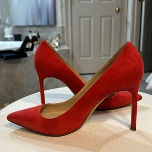 Manolo Blahnik Red Pumps 3.5 inch